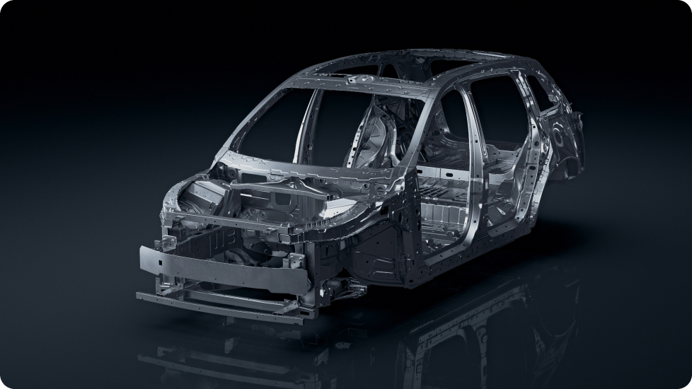 Detalle de la estructura del Li Auto L6