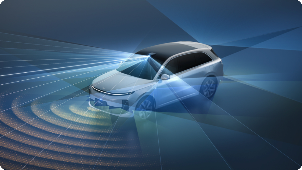 Visualización de sistemas de asistencia del Li Auto L6